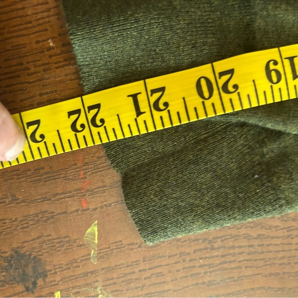 J. Crew Artist Tee in Forest Green with Matching Cardigan, size xl/l - Picture 14 of 14